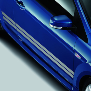 Komplet stranskih letev GT za karoserijo Performance blue